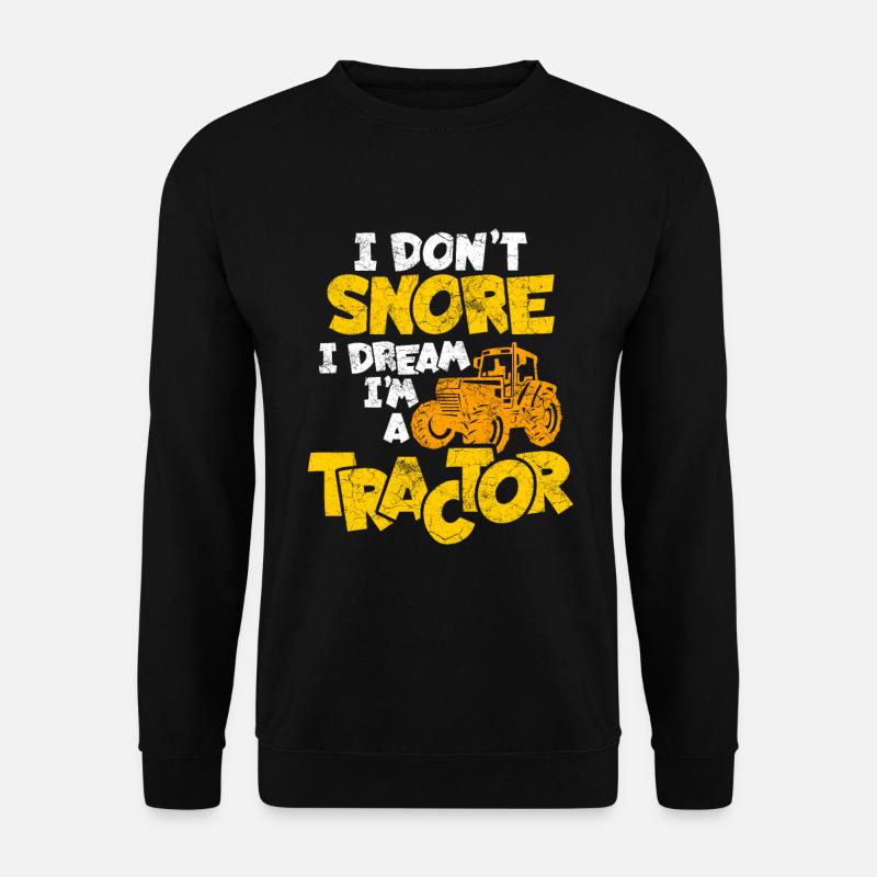 Tracktor - Unisex Pullover - Schwarz