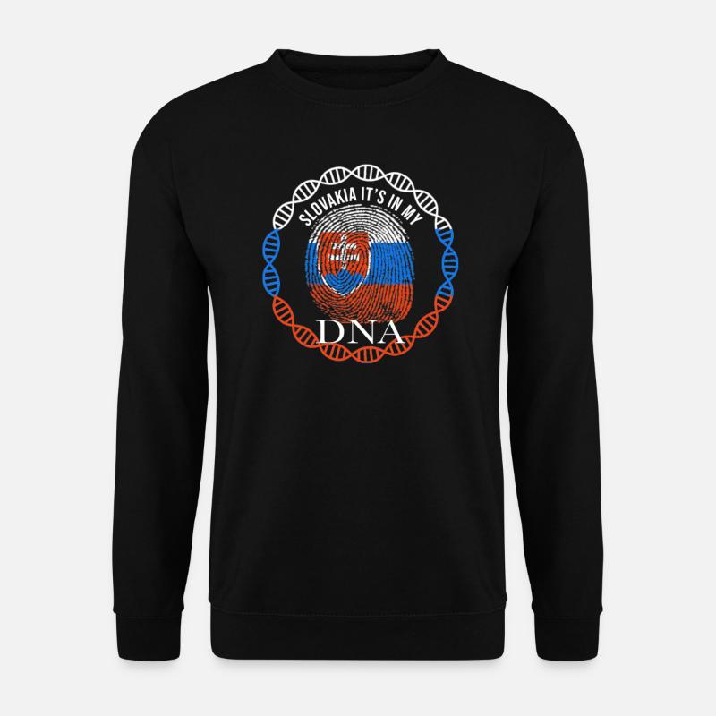 La Slovaquie est dans mon ADN - Sweat-shirt Unisexe - noir