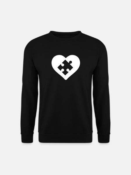 Puzzle - Part 2 - Unisex Sweatshirt - black
