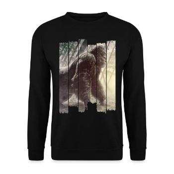 gorilla - Unisex Pullover - Schwarz - Vorne - Alina (178cm) & Michal (187cm)
