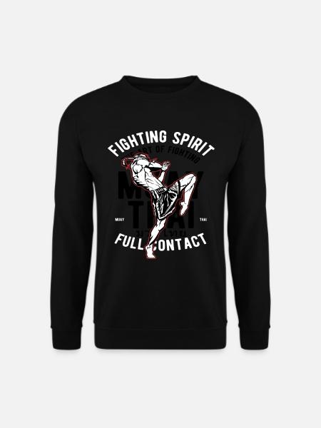 Muay Thai, MMA, combattant - Sweat-shirt Unisexe - noir