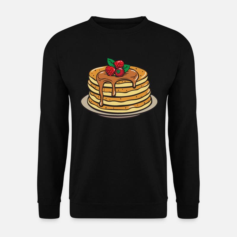 Crêpes palatschinken gâteau aux oeufs cadeau - Sweat-shirt Unisexe - noir