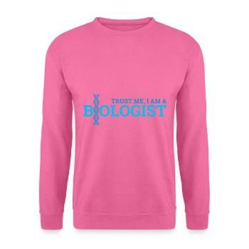 biologie - Sweat-shirt Unisexe - rose - Devant