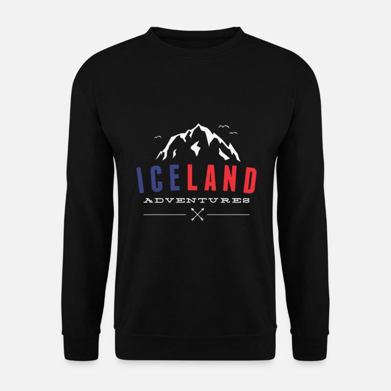 Iceland - Unisex Sweatshirt - black