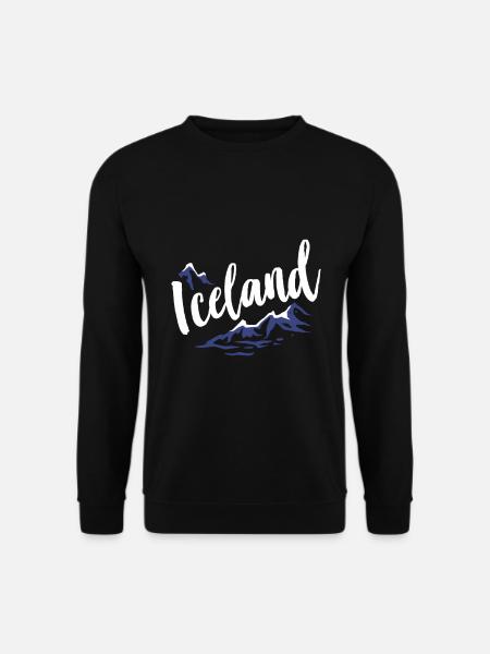 Islande - Sweat-shirt Unisexe - noir