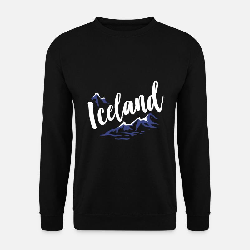 Iceland - Unisex Sweatshirt - black