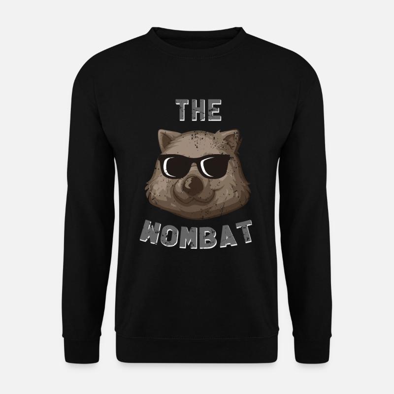 wombat - Unisex Sweatshirt - black