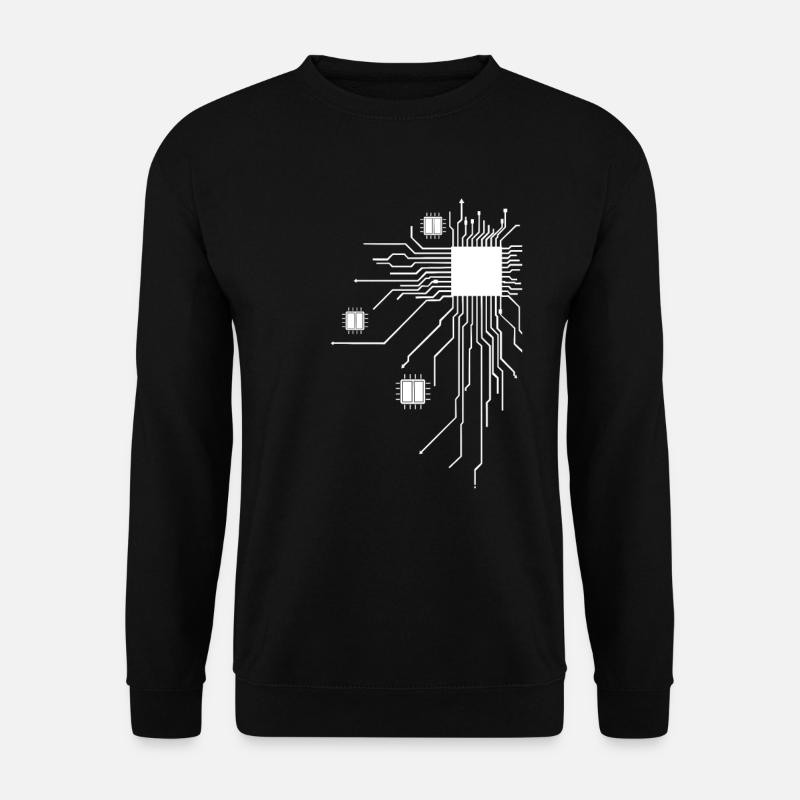 Geek CPU - Unisex Pullover - Schwarz