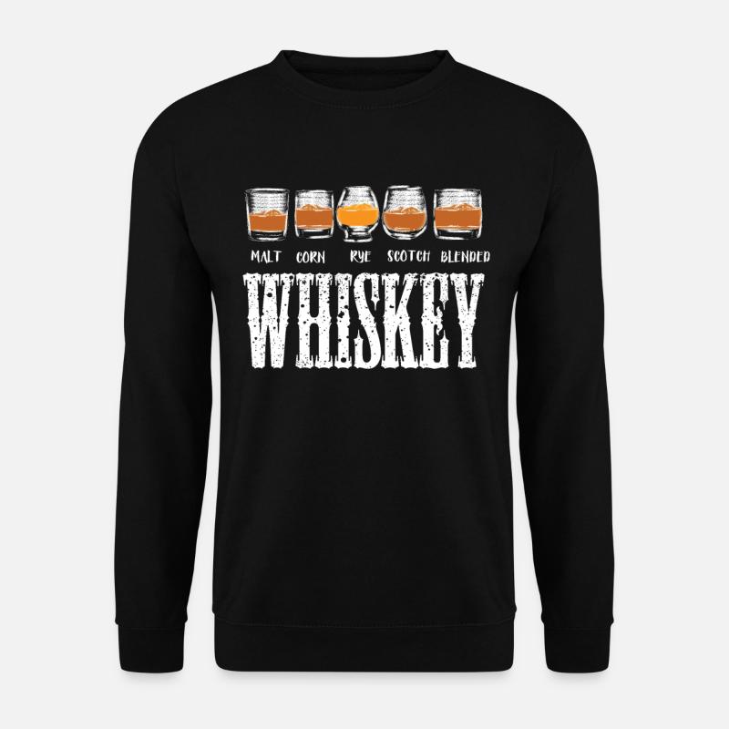 Dearadh Bronntanais Cool Uisce beatha - Unisex Sweatshirt - black