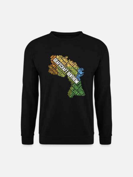 Shirt Grafschaft Bentheim - Geschenkidee - Unisex Pullover - Schwarz