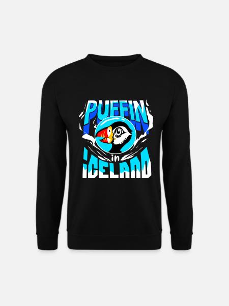 Puffin Puffin Puffin - Unisex Sweatshirt - black