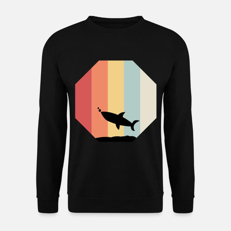Requin requin - Sweat-shirt Unisexe - noir