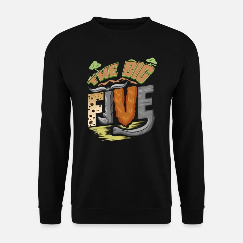 The BIG FIVE - Unisex Sweatshirt - black