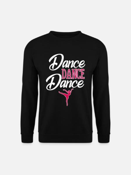 dance dance dance - Unisex Pullover - Schwarz