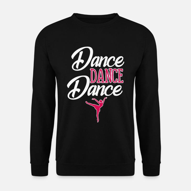dance dance dance - Unisex Pullover - Schwarz