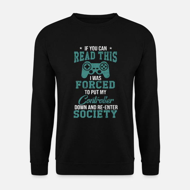 gaming - Unisex Pullover - Schwarz