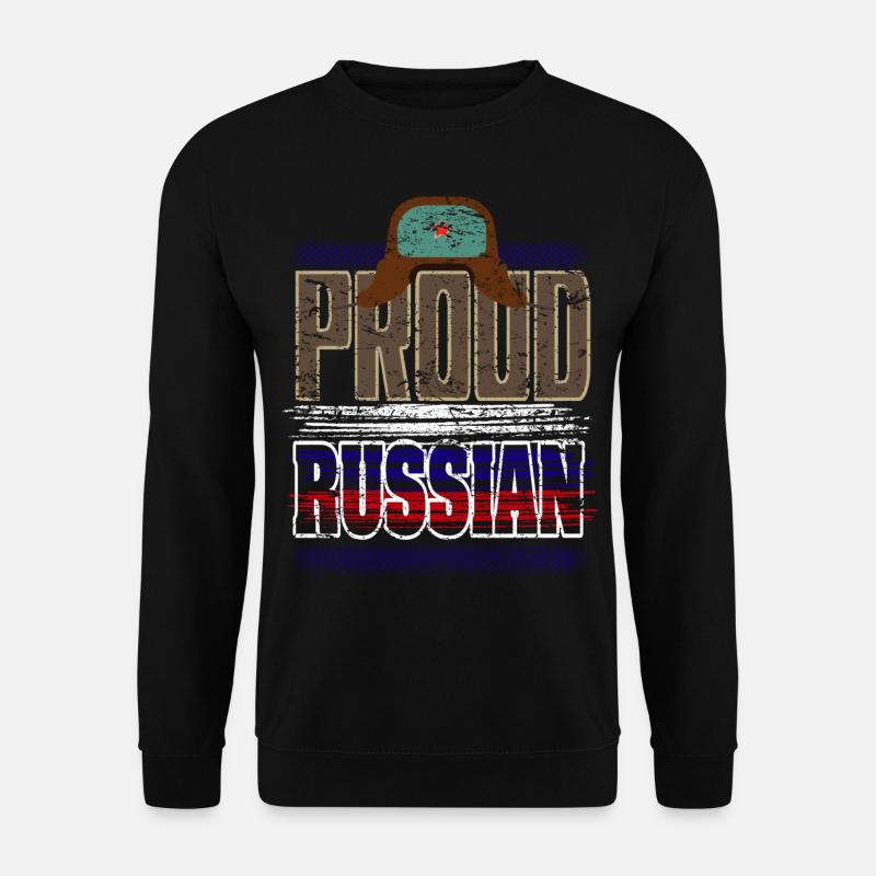 Russia - Unisex Sweatshirt - black