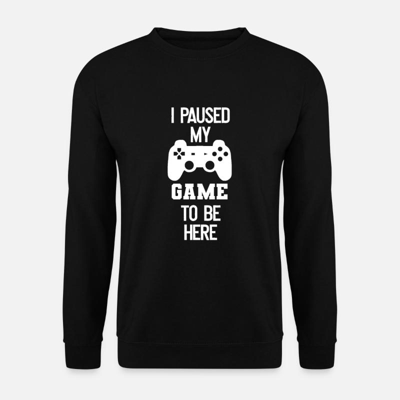 GAME - Unisex Sweatshirt - black