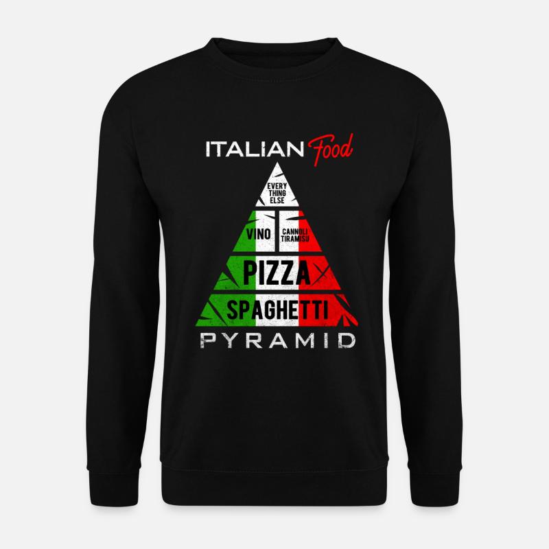 Pasta - Sweat-shirt Unisexe - noir