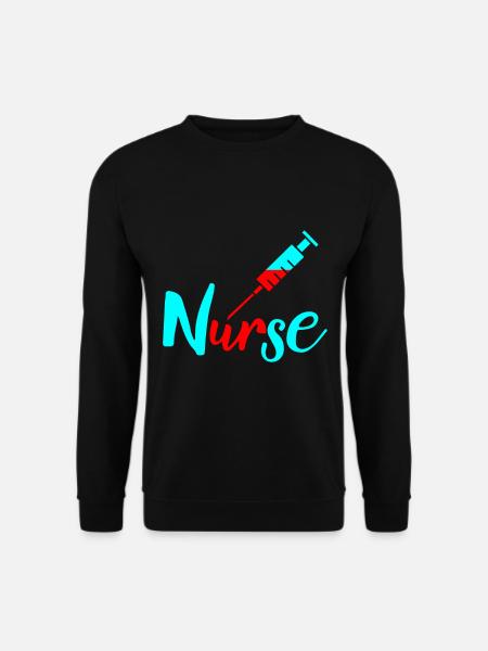 Krankenschwester - Unisex Pullover - Schwarz