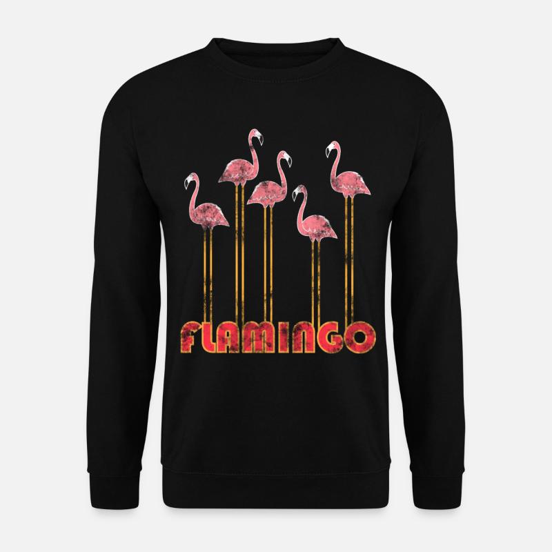 flamingo - Unisex Sweatshirt - black