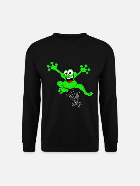 frog - Unisex Sweatshirt - black