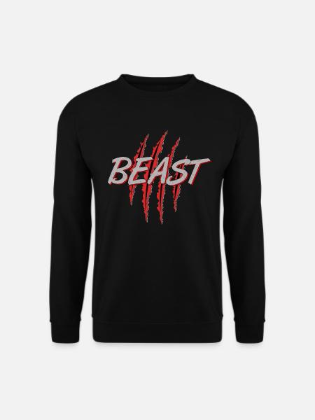 Beast / Beast & Beauty Duo Partnerlook - Unisex Pullover - Schwarz