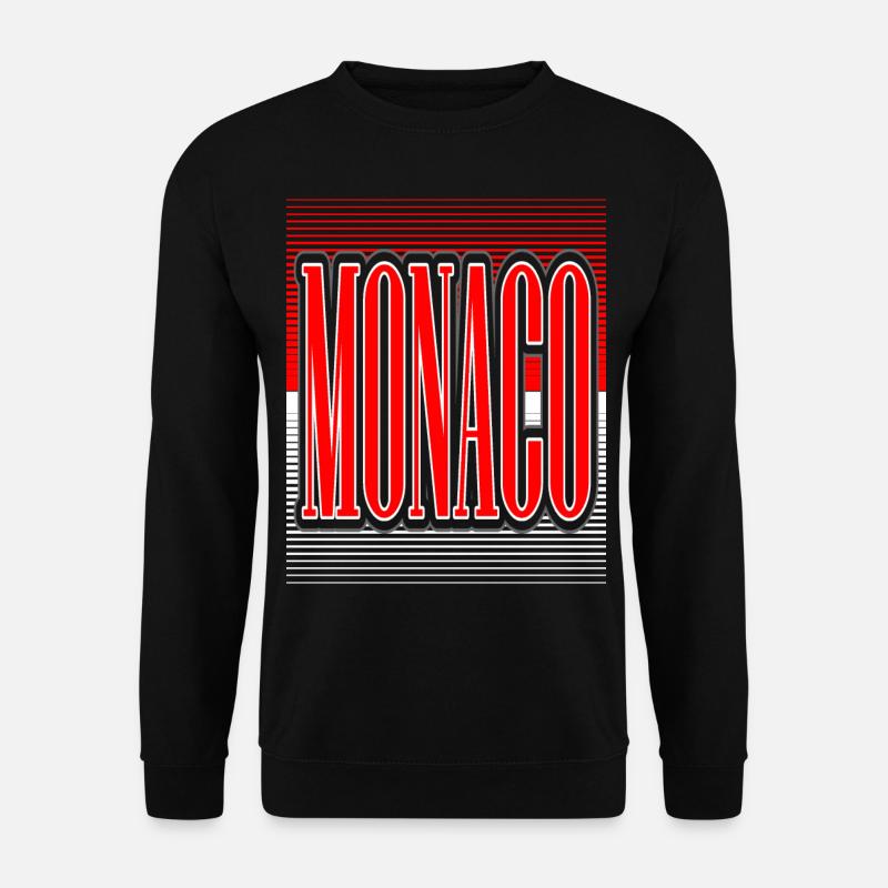 Monaco - Unisex Sweatshirt - black