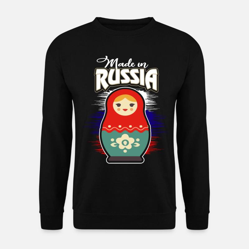Russia - Unisex Sweatshirt - black