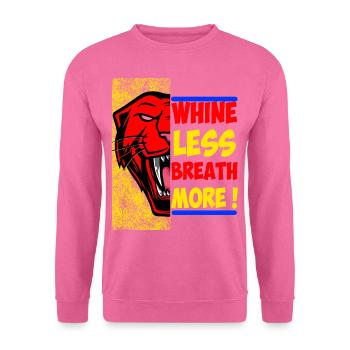 panther - Unisex Sweatshirt - pink - Front