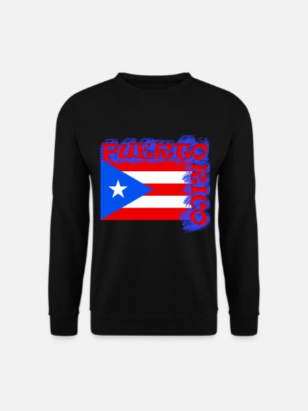 Puerto Rico - Unisex Pullover - Schwarz