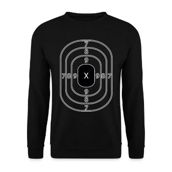 shoot - Unisex Sweatshirt - black - Front - Alina (178cm) & Michal (187cm)