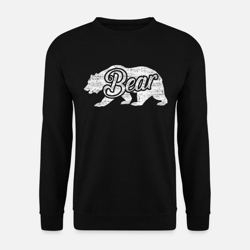 bear - Unisex Sweatshirt - black