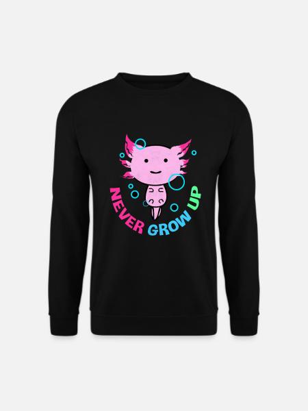 Axolotl - Unisex Pullover - Schwarz