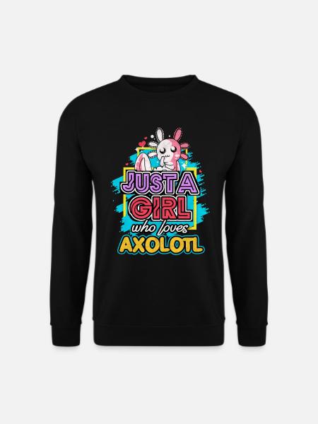 Axolotl - Sweat-shirt Unisexe - noir