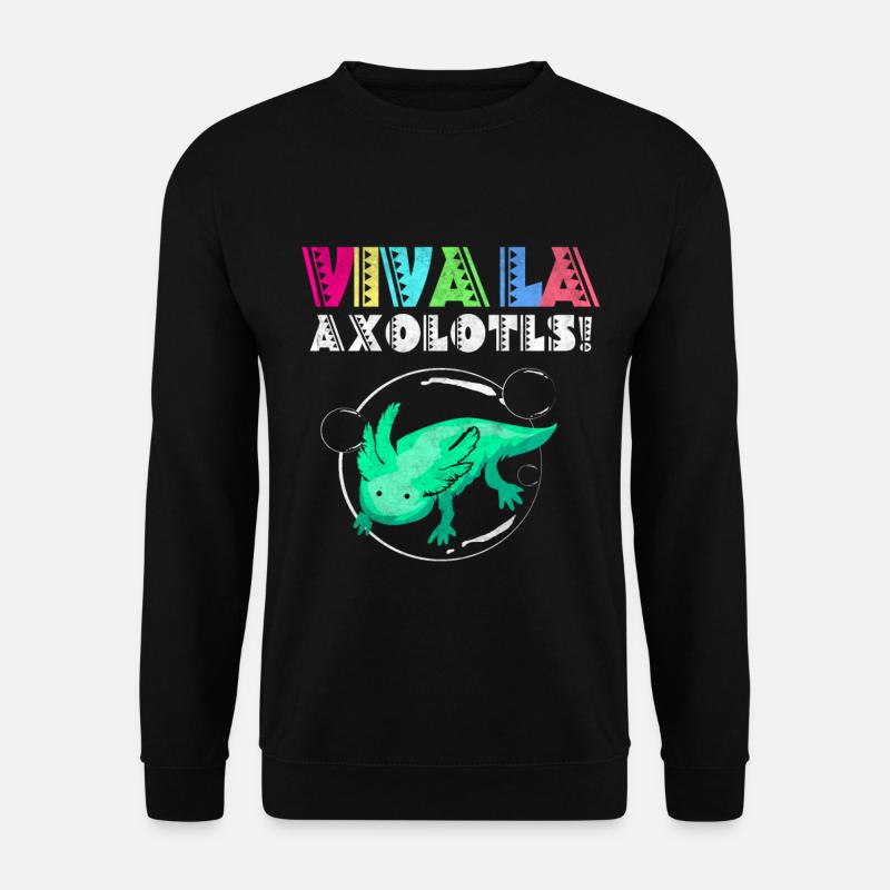 Axolotl - Unisex Pullover - Schwarz