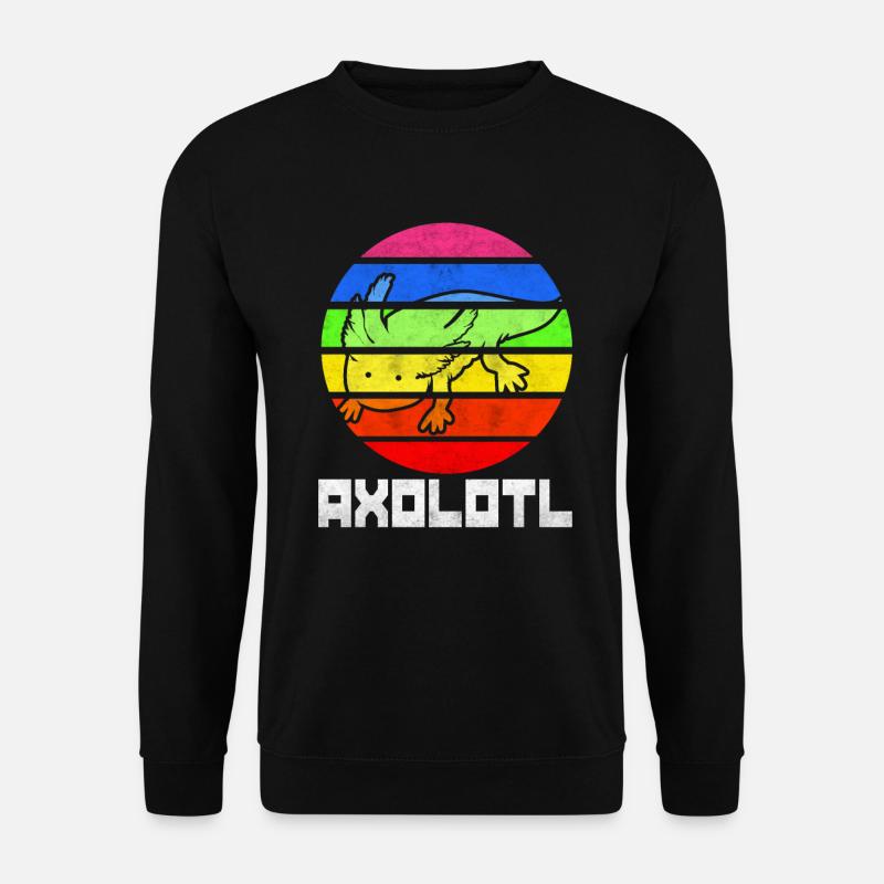 Axolotl - Unisex Pullover - Schwarz