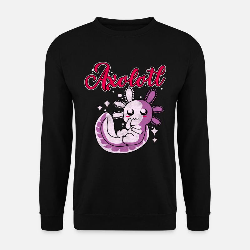Axolotl - Unisex Pullover - Schwarz