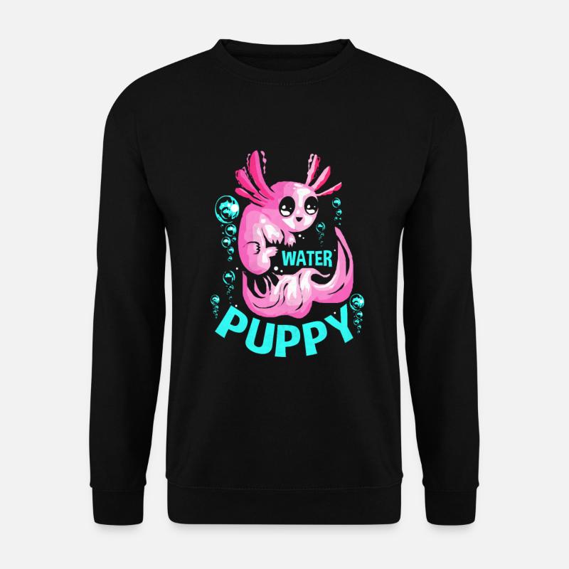 Axolotl - Unisex Pullover - Schwarz