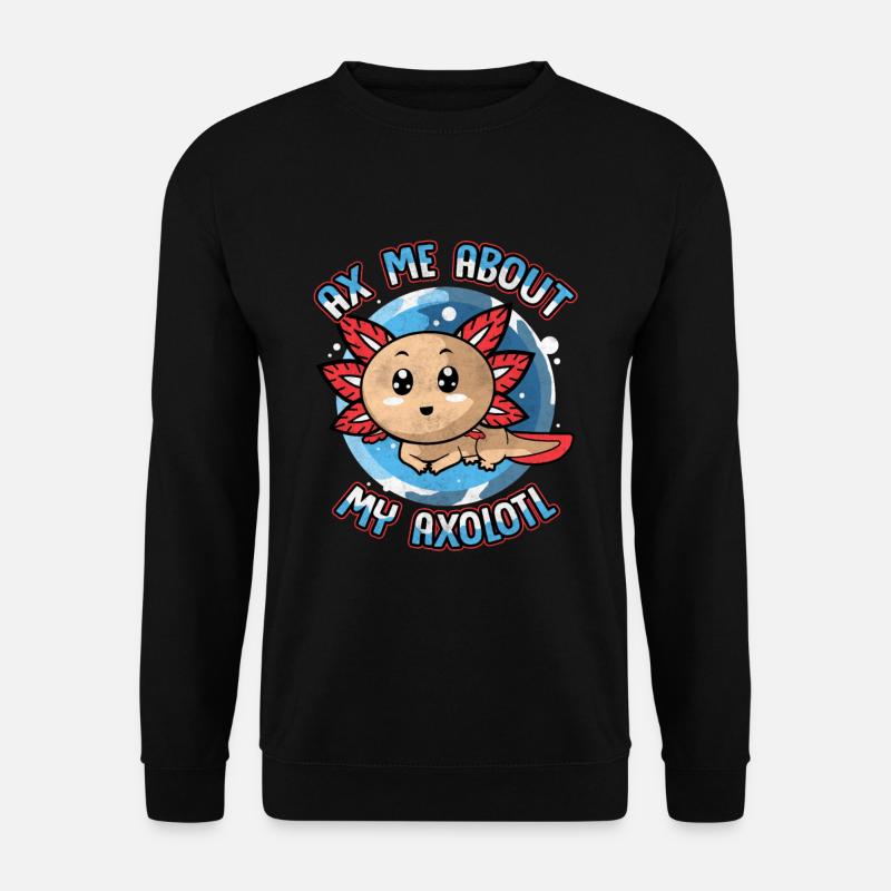 axolotl - Unisex Sweatshirt - black