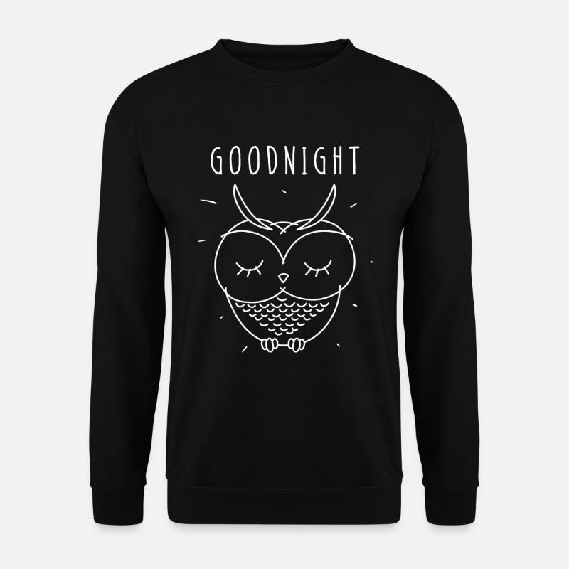owl - Unisex Sweatshirt - black