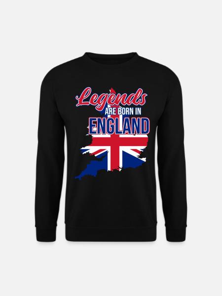 Angleterre - Sweat-shirt Unisexe - noir