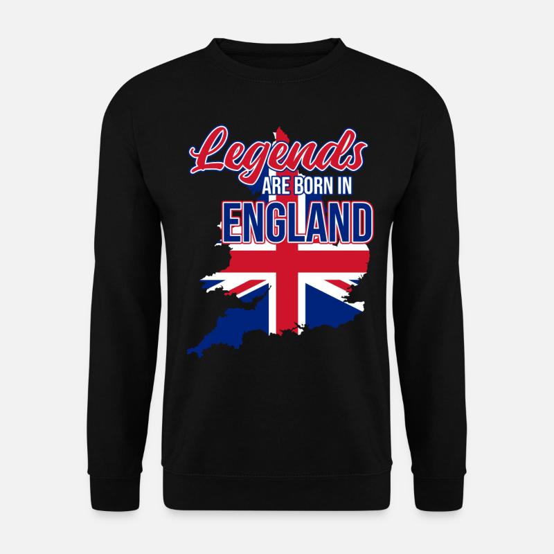 England - Unisex Pullover - Schwarz