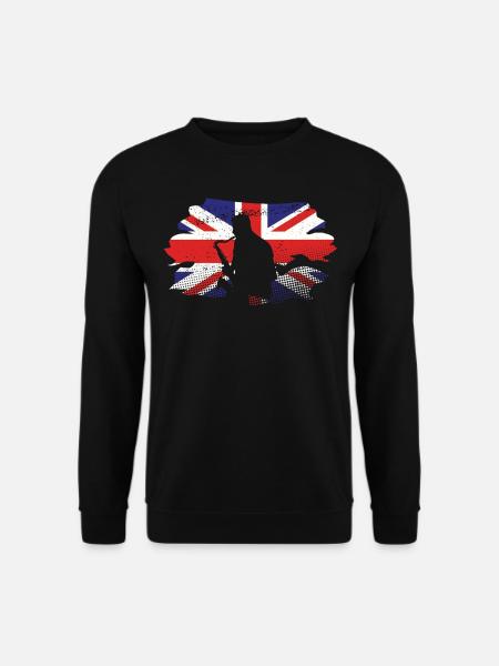 Saxophone UK - Unisex Sweatshirt - black