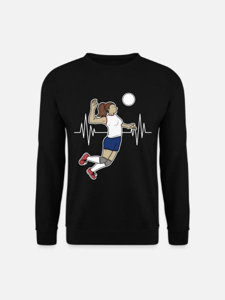 volleyball Volleyball Volleyballer - Unisex Pullover - Schwarz