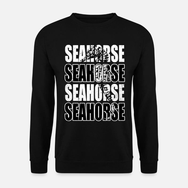 Hippocampe - Sweat-shirt Unisexe - noir