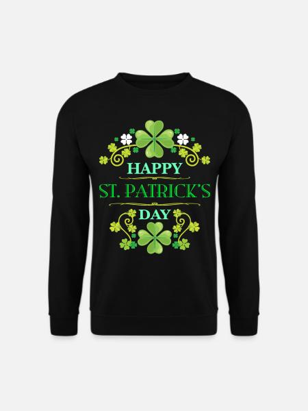 Saint Patrick - Sweat-shirt Unisexe - noir