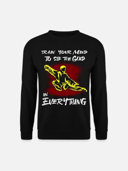 Tai chi - Unisex Pullover - Schwarz