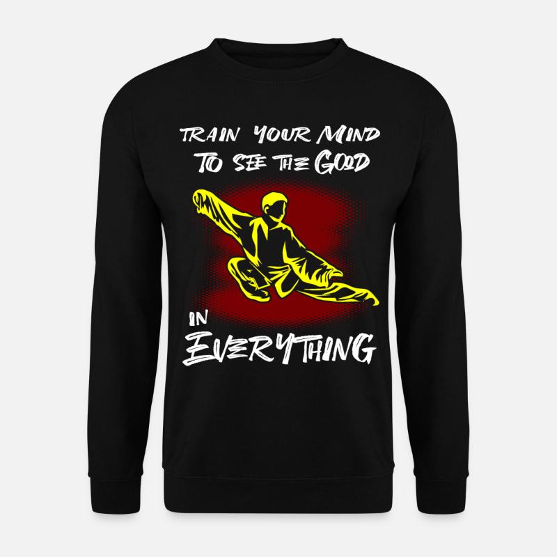 Tai chi - Sweat-shirt Unisexe - noir