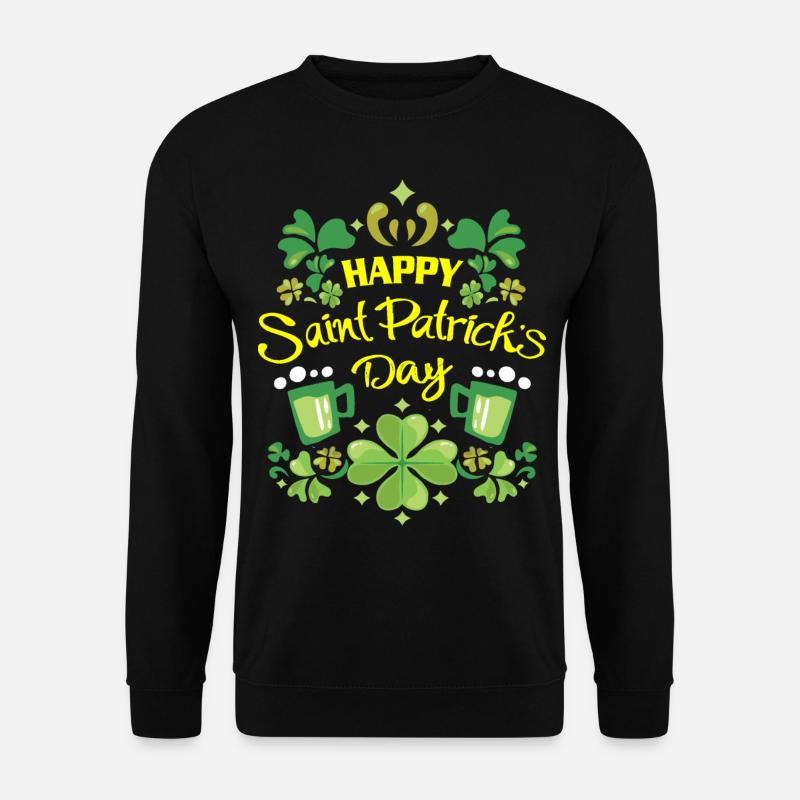 Saint Patrick - Sweat-shirt Unisexe - noir